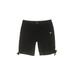Nike Athletic Shorts: Black Solid Activewear - Women's Size Medium - Indigo Wash
