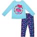 Toddler Blue/Purple Trolls Graphic Long Sleeve T-Shirt & Legging Set