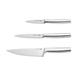 BergHOFF Legacy Stainless Steel 3Pc Starter Knife Set Stainless Steel in Gray | Wayfair 3950474