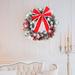 The Holiday Aisle® 15.75" Artificial Christmas Wreath w/ Red Berry & Pinecones in Red/White | 15.75 H x 15.75 W in | Wayfair