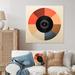 Winston Porter Colorful Retro Vinyl IV - Music Metal Wall Decor Metal in Black/Blue/Brown | 23 H x 23 W x 1 D in | Wayfair