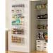 Prep & Savour Wall Spice Rack Metal in White | 61 H x 15.8 W x 5.5 D in | Wayfair 212B867A61C04C148FF649ABBDB9E99B