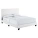 Celine Channel Tufted Performance Velvet Twin Bed - East End Imports MOD-6332-WHI