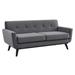 Engage Performance Velvet Loveseat - East End Imports EEI-5599-GRY