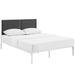 Della King Fabric Bed - East End Imports MOD-5463-WHI-GRY