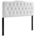 Annabel Queen Diamond Tufted Performance Velvet Headboard - East End Imports MOD-6129-WHI