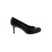 Stuart Weitzman Heels: Pumps Stilleto Work Black Solid Shoes - Women's Size 8 - Round Toe