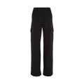 Calvin Klein Jeans High Rise Milano Utility Pants Damen ck black, Gr. M, Viskose, Hose