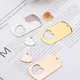 New 10Sets Stainless Steel Heart Blank Puzzles Tags Pendant DIY Jigsaw Charms Mirror Polished