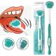 Tongue Scraper Oral Cleaner Brush Fresh Breath Cleaning Coated Toothbrush Hygiene Care Tools Food