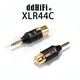 DD ddHiFi XLR44C Balanced XLR 4Pin to 4.4mm Adapter Adapt Traditional XLR 4Pin Headphones Cables to