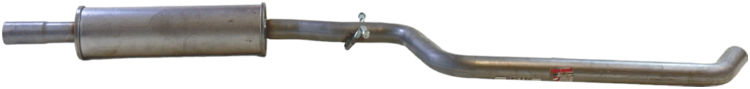 BOSAL Mittelschalldämpfer 281-735 für VW 1K0253209 1K0253209BD Image