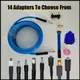 14 Adapters High pressure Washer Gun Hose Car Washer Pipe For Karcher Lavor Bosch Nilfisk Extension
