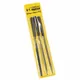 3pcs Diamond Needle File Set Flat Triangle Round File For Polishing Metal Stone Glass Ceramic Wood