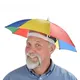 Outdoor Sun Shade Waterproof Camping Fishing Headwear Cap Portable Rain Umbrella Hat Foldable Adjustable Fishing Hat for Men