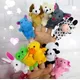 Toddler Newbron Baby Toys Finger Puppets Cloth Plush Doll Baby Educational Hand Cartoon Cute Animal
