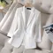 Giacca abbigliamento donna Slim Fit Diamond Suit abbigliamento formale da ufficio giacca da lavoro