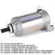 Starter Motor for compatible with Starter Yamaha Raptor 250 Yfm250 2008 2009 2010 2011 2012 2013