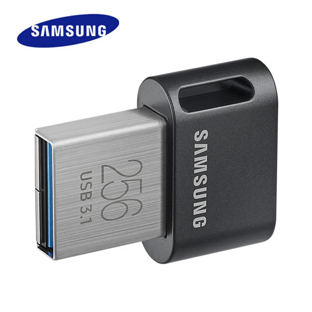 SAMSUNG Original USB3.1 Flash-Laufwerk FIT Plus 128G 256G 512GB 400MB/s Hochgeschwindigkeits-Mini-Pen-Laufwerk 64G Lesegeschwindigkeit bis zu 300MB/s Image