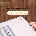 The memory & Planner mushroom hole notebook loose leaf core A4 / B5 / A5 / B6 60 sheet set