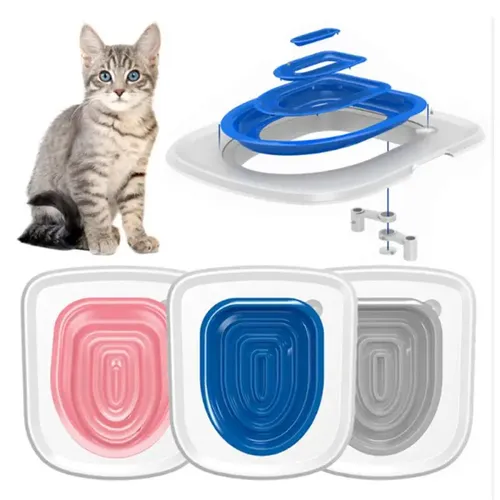 2023 neueste Katzen toilette Toiletten trainer wieder verwendbare Katzen toilette ohne Katzenstreu