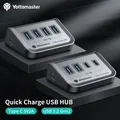 Yottamaster USB C HUB Tipo C a 10 Gbps Adattatore USB 3.1 Docking station multifunzione per MacBook Air M1 M2 Splitter USB