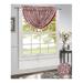 Gina Jacquard Rod Pocket Window Panel and Valance Window Treatment, All Sold Separately