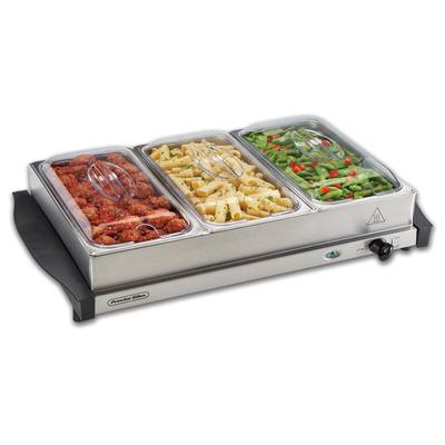 Proctor Silex Triple Buffet Server and Food Warming Tray
