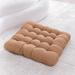 Thickened solid color cushion biscuit shape