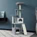 Cat Tree,Cats Play Tower Sisal Scratching Post Kitten Furniture Activity Centre With Condo Playhouse Dangling Toy