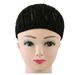 HOMEMAXS 1PC Easier Sew Black Cornrow Braids Crochet Wig Caps Elastic Sew Dome Net Wig Caps for Making Braiding Wigs - Size S