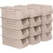 Akro-Mils Stackable Storage Bins 30224 AkroBins Stacking Organizers 11 x4 x4 Stone 12-Pack