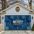 KIHOUT Clearance Decorate The Background Cloth For Christmas Day Decorate The Garage Door With Tapestry Cloth