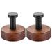 2pcs Adhesive Hooks Wooden Wall Hooks Hanging Hooks Coat Hooks Farmhouse Wall Hooks