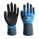 Radirus Thermo Plus Coldproof Work Gloves Double Layer Latex Coated Protection Gardening Fishing Gloves Protective Covers