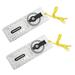 2X Foldable Navigation Camping Baseplate Compass Ruler Map