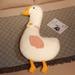 Cheefull Goose Pillow Goose Stuffed Animal Pillow Toy Cute Giant White Goose Stuffed Animal Duck Plush Pillow Super Soft Hugging Pillow