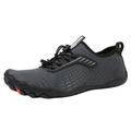 PMUYBHF Mens Casual Shoes Mens Tennis Shoes Size 12 Outdoor Couple Men Waterproof Mountaineering Casual Sport Shoes Buckle Strap Beach Running Breathable Soft Bottom Shoes