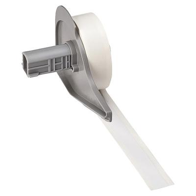 BRADY M7C-500-595-WT Label,1/2 in W,Outdoor,White