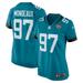 Women's Nike Henry Mondeaux Teal Jacksonville Jaguars Game Jersey