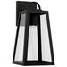 Capital Lighting Leighton 1 Light Outdoor Wall-Lantern Black