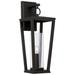 Capital Lighting Elliott 1 Light Outdoor Wall-Lantern Black