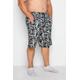 Size 5Xl Mens Kam 2 Pack Black & Camo Lounge Shorts Big & Tall