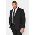 Size Ular 60 Mens Badrhino Tailoring Big & Tall Black Plain Suit Jacket Big & Tall