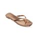 Women's Morgan Flip Flop Sandal by French Connection in Rose Gold (Size 10 M)