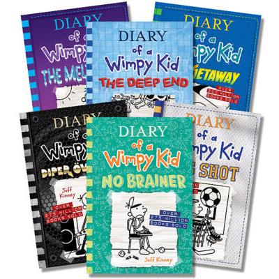 Diary of a Wimpy Kid Collection (Pack #1-18) (Hardcover) - Jeff Kinney