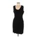 Calvin Klein Casual Dress - Sheath: Black Dresses - Women's Size 8