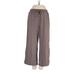DIBAOLONG Casual Pants - High Rise: Brown Bottoms - Women's Size Small