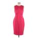 Calvin Klein Casual Dress - Sheath: Pink Dresses - Women's Size 8