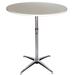 Banquet Tables Pro Adjustable Person Breakroom Table Metal in White | 42 H x 24 W x 24 D in | Wayfair ADJ-24-White